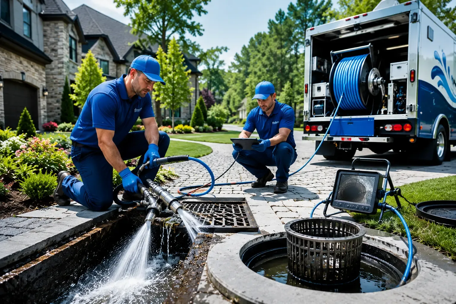 Local outdoor drain cleaning professionals in Heltonville, IN
