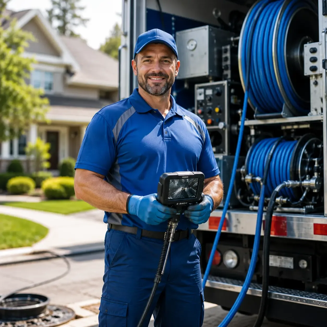 Local outdoor drain cleaning specialists in Heltonville, IN